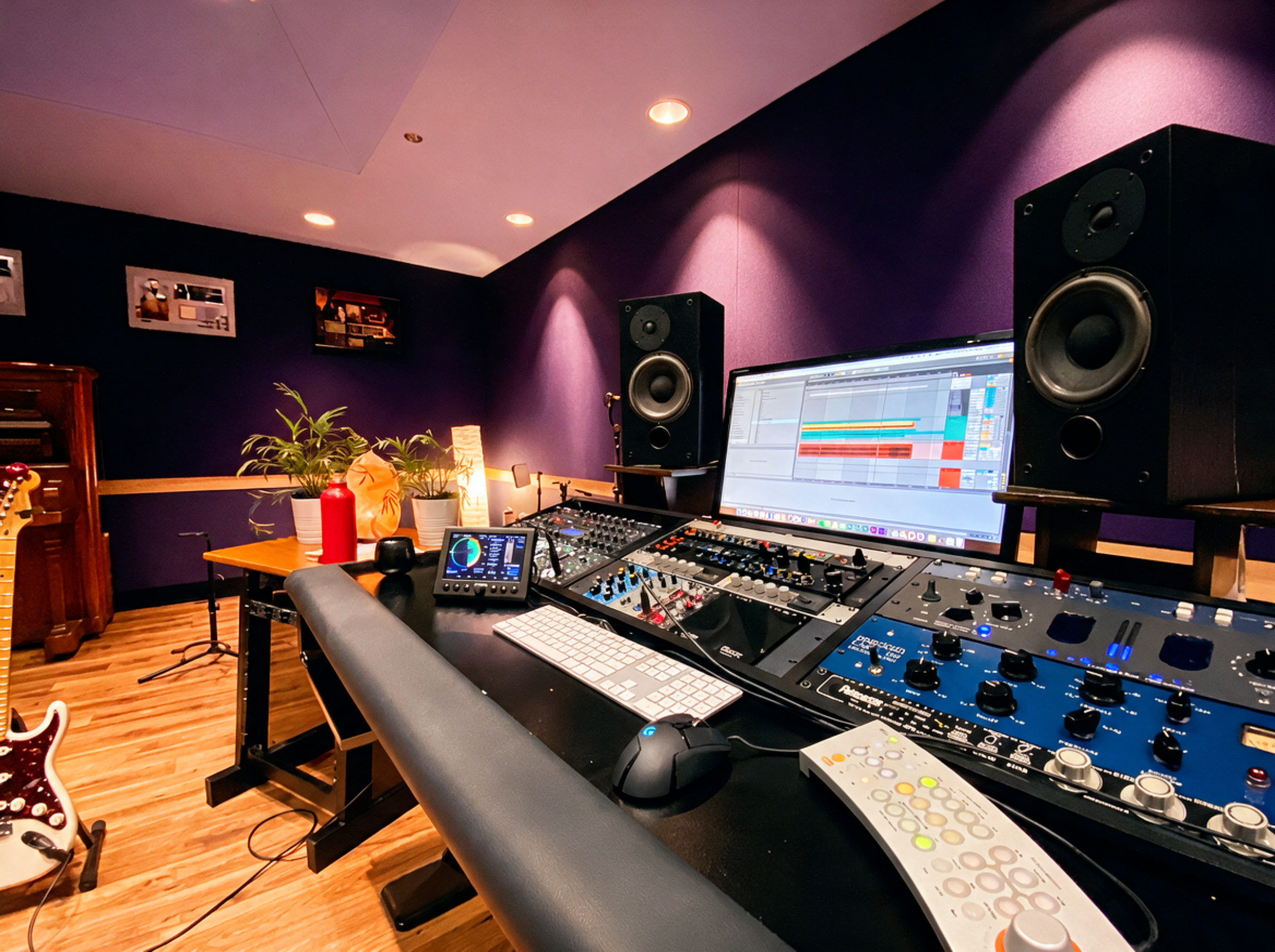 Ethnobeast Studios control room